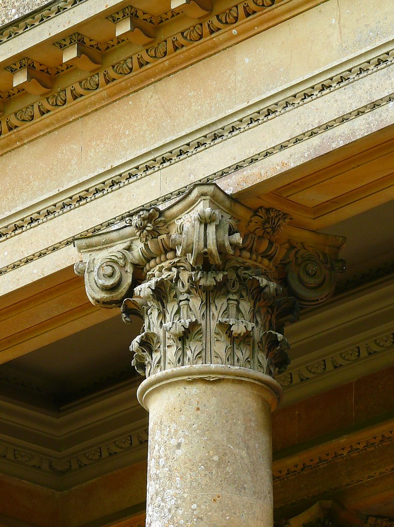 Column Details One of the composite columns from Stourhead… Flickr