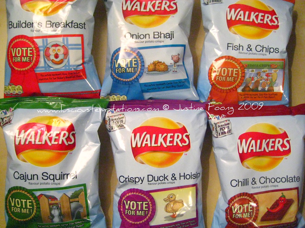 New Walkers Crisp Flavours New exciting flavours from Walk… Flickr