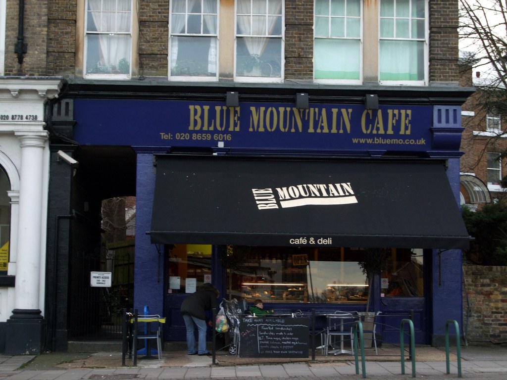 Blue Mountain Cafe, Sydenham, SE26 Appears to be an offsh… Flickr