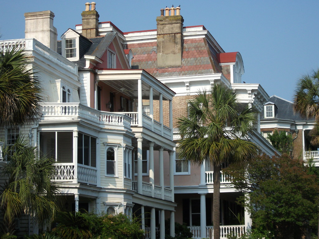 Battery Row Beautiful homes in Charleston, South Carolina lilruby