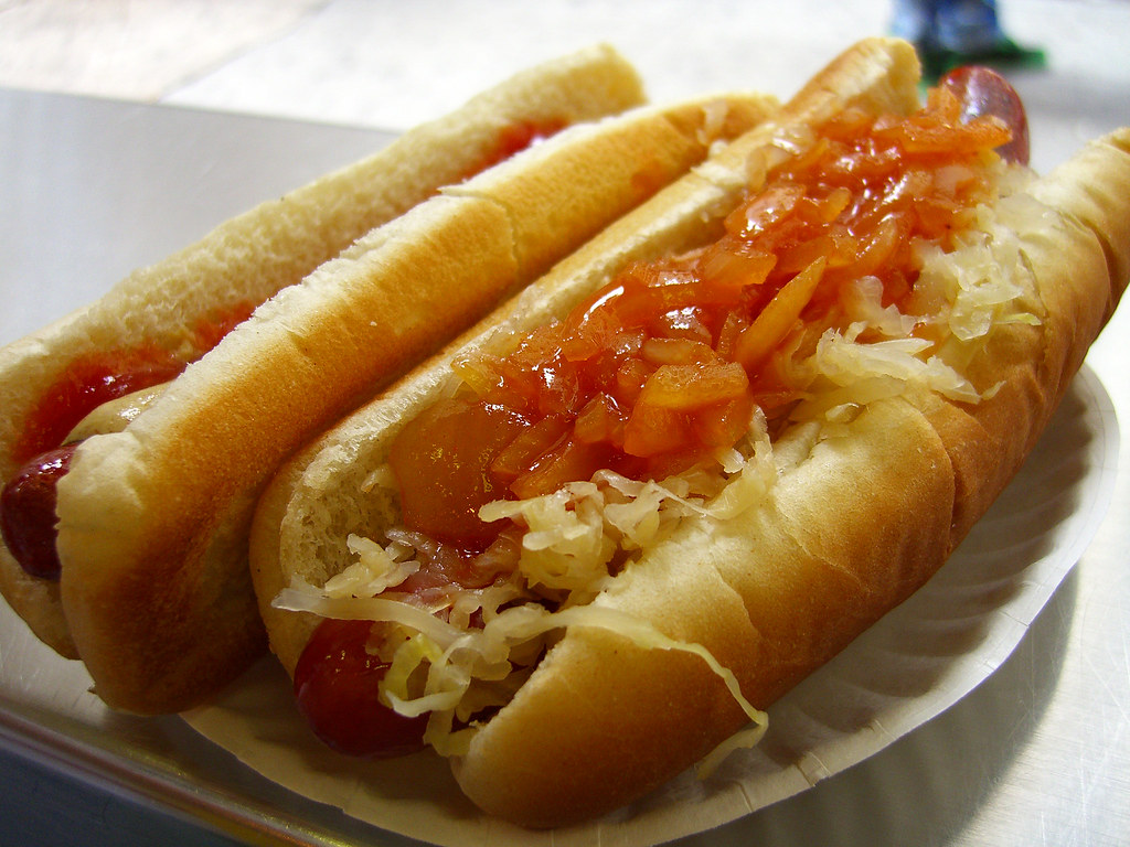 Gray's Papaya Hot dogs from Gray's Papaya Flickr