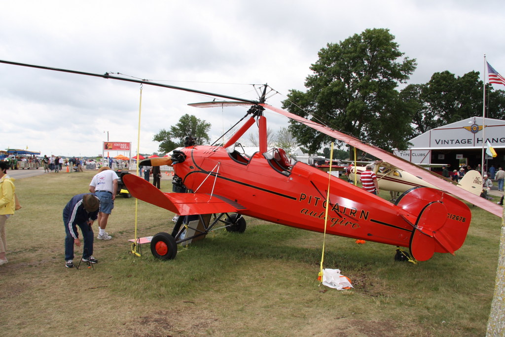 1932 Pitcairn Autogyro NC1267B (AirVenture 2009) D. Miller Flickr