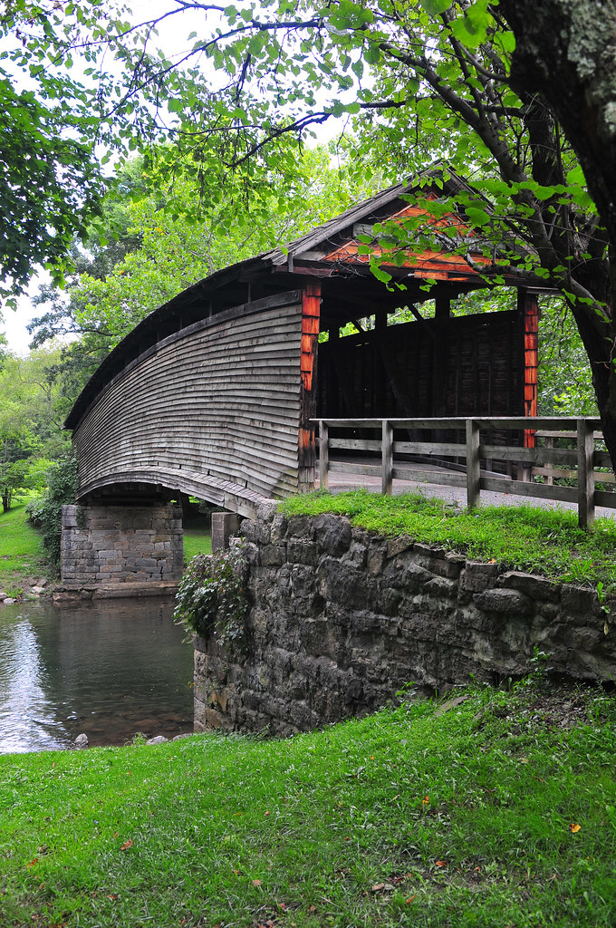 Humpback Covered Bridge, West Virginia This is a very