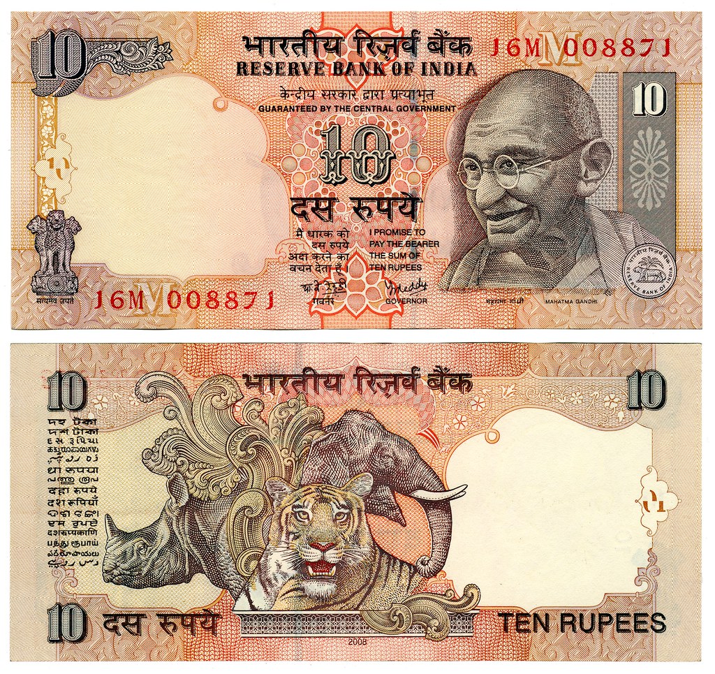 10 Indian Rupees LLudo Flickr