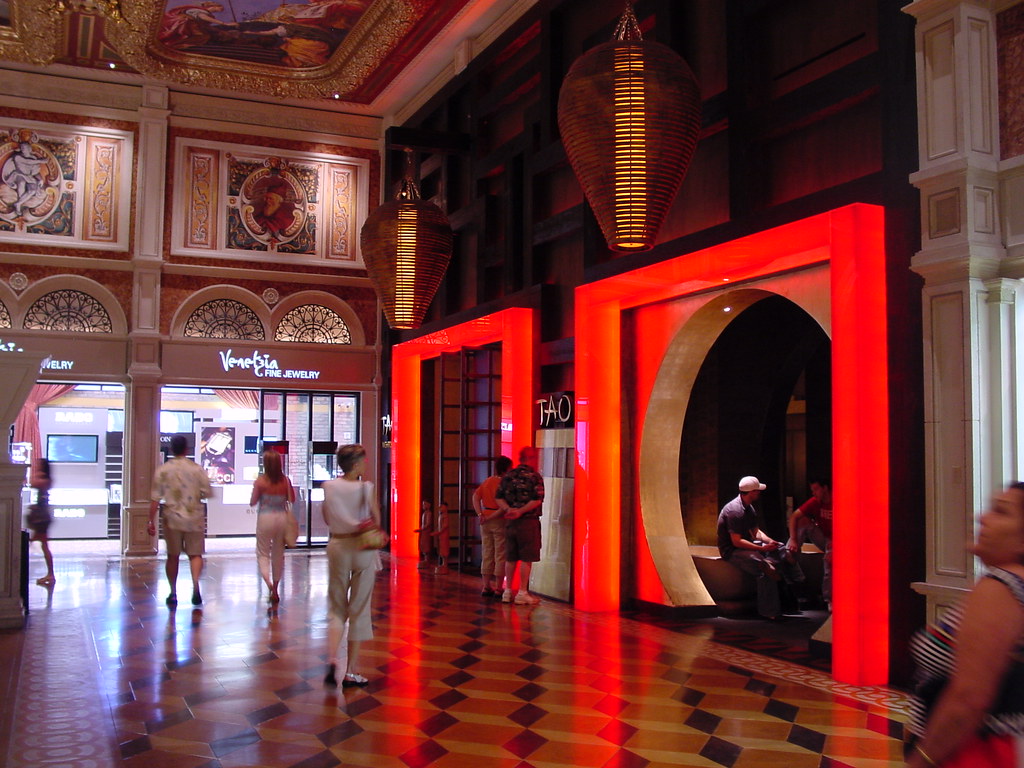 Las Vegas,The entrance to Tao restaurant Flickr
