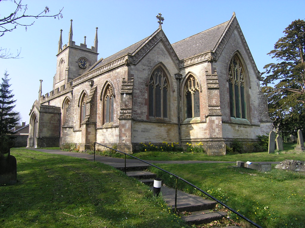 St Mary, Timsbury, Somerset is a Gothick church o… Flickr