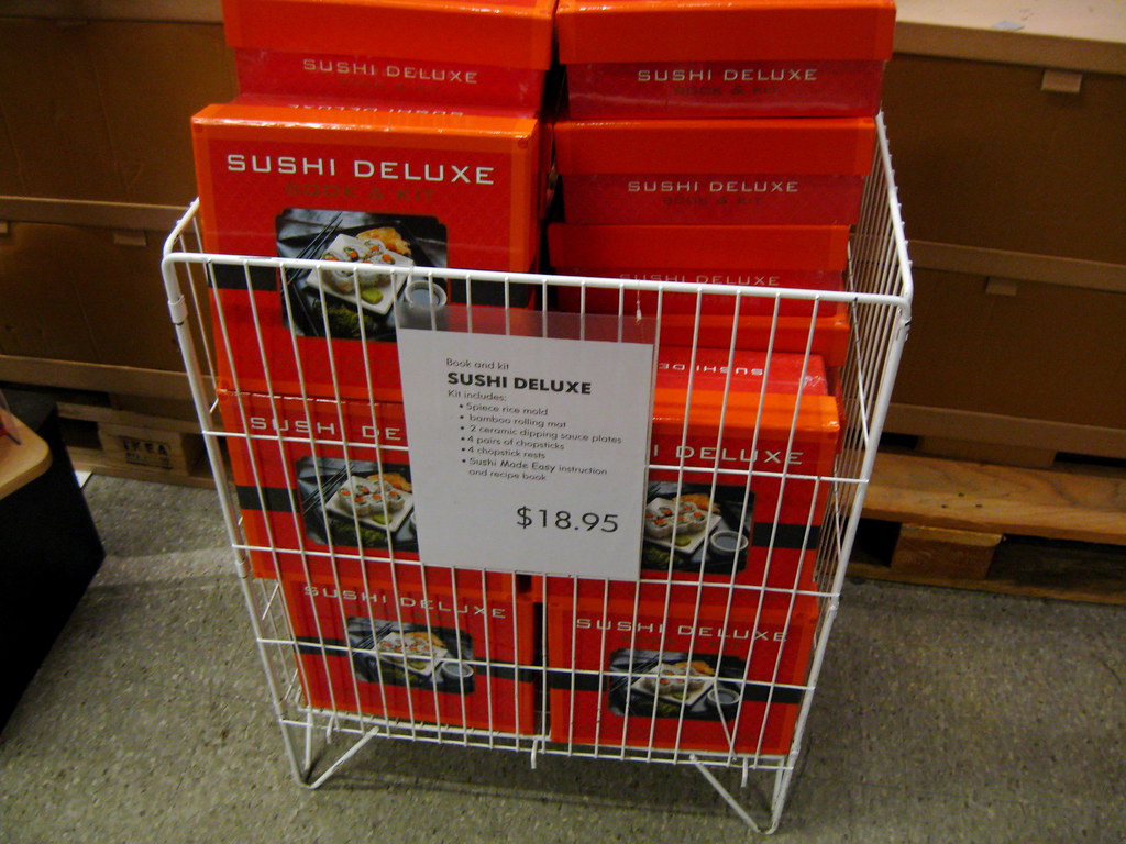 IKEA sushi kit One thing I like about the Seattle IKEA is … Flickr