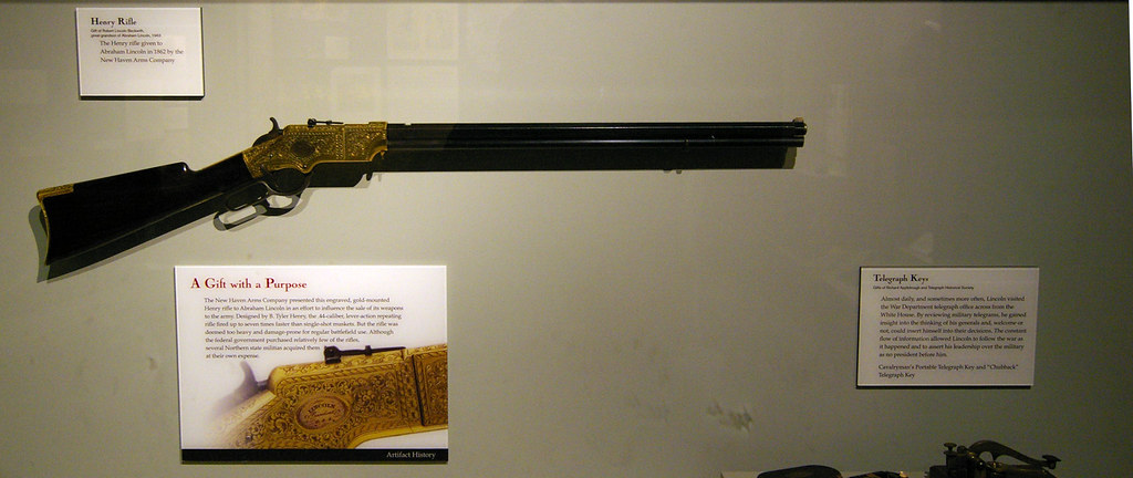 Lincoln's repeater (Fallout 3!) Lincoln's Henry repeating … Flickr