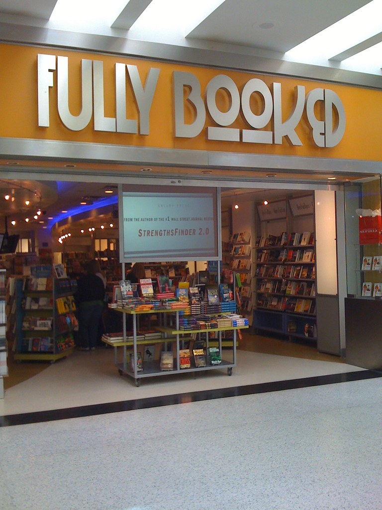 Fully Booked This airport bookstore is aptly named.... Chris Tengi Flickr