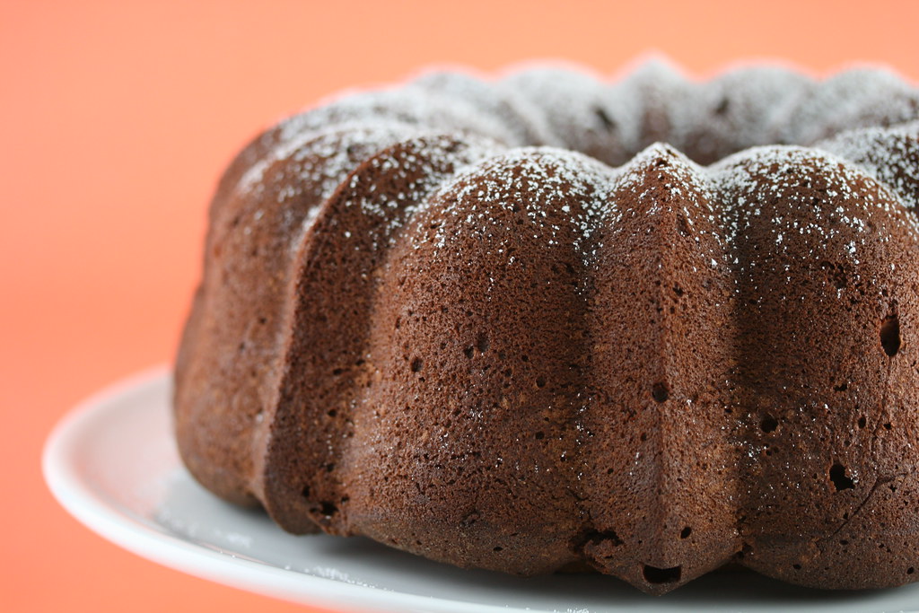 Food Librarian Paula Deen's Chocolate Cream Cheese Pound