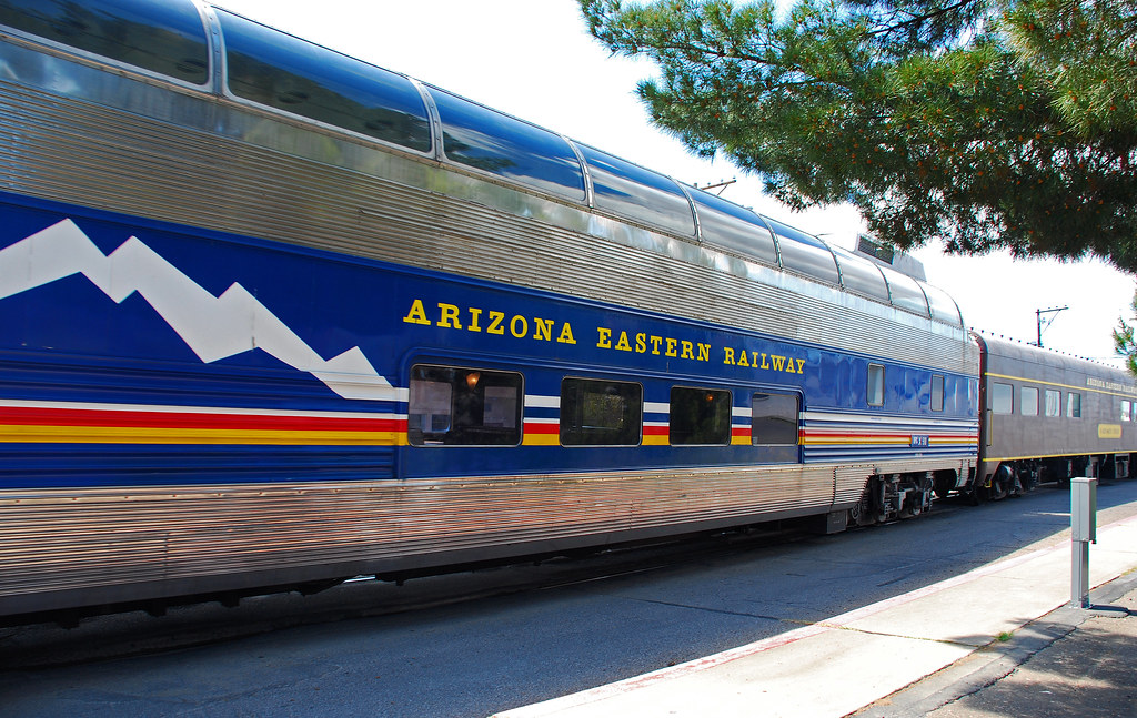Arizona Eastern Railroad "Dome Car", Globe, Arizona Flickr