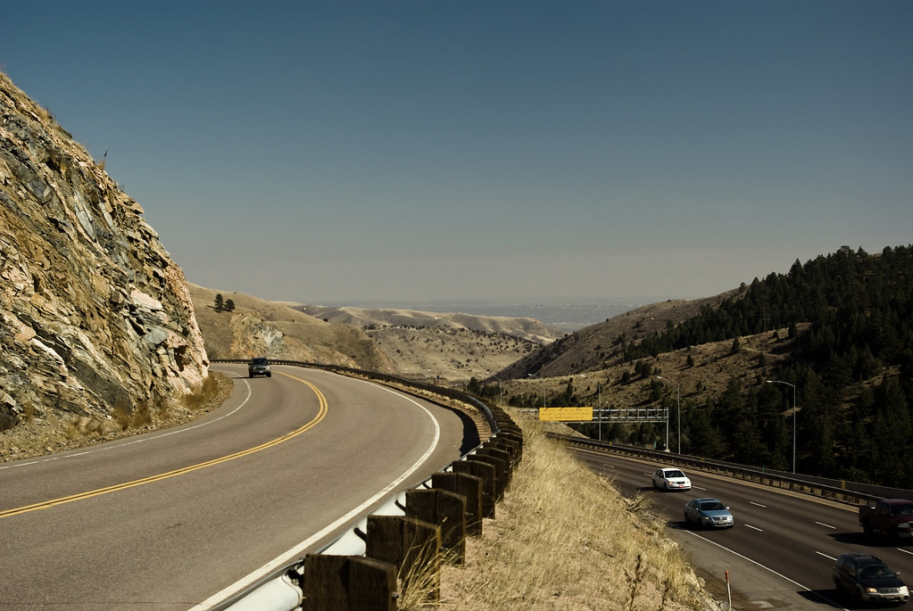 Mt Vernon Canyon Road In December 1942, Andreas Feininger … Flickr