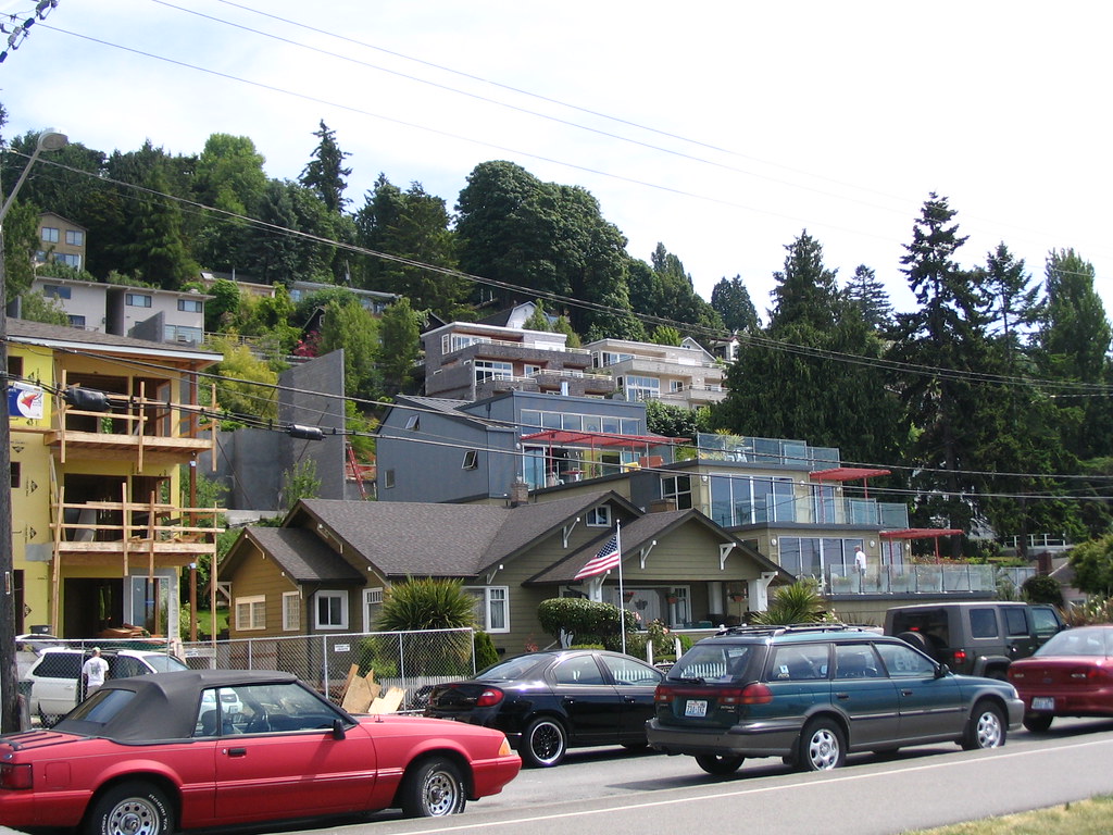 Houses on hill near Alki Beach 2 CC0 waiver To the extent… Flickr