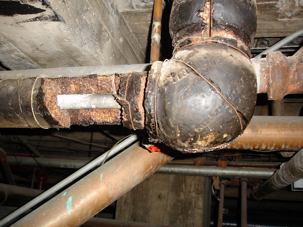 Armstrong Asbestos Cork pipe Insulation Example of vintage… Flickr