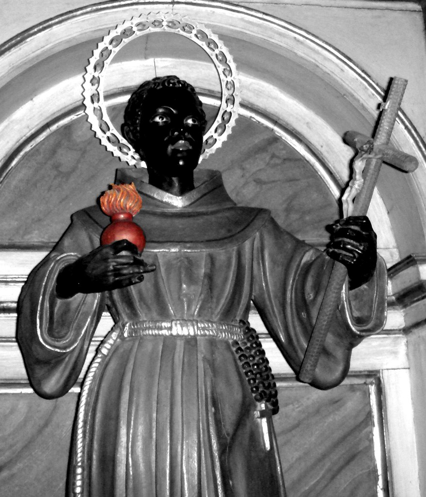 San Benito de Palermo Statue of Saint Benedict the Moor in… Flickr