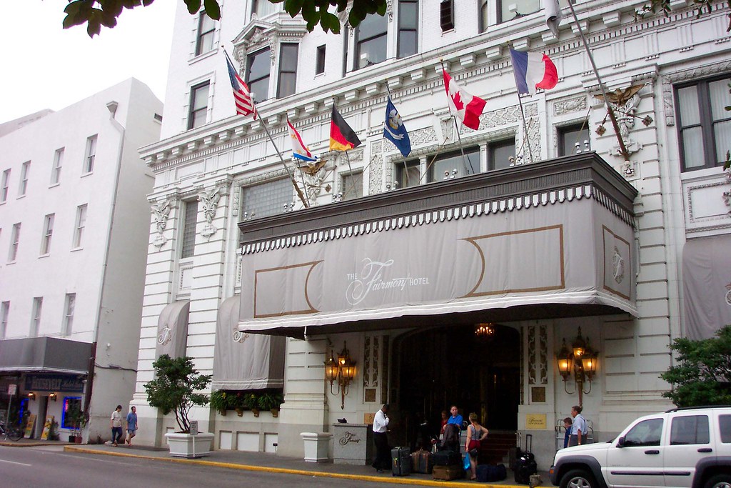 Fairmont Hotel New Orleans, LA Entrance to the Fairmout, … Flickr