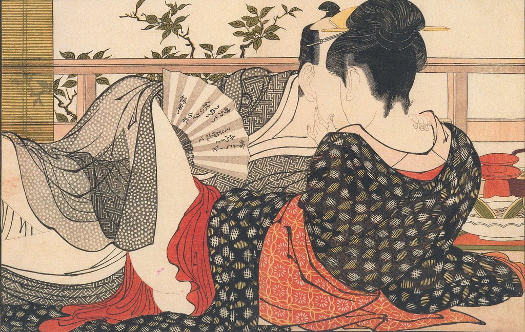 POEM OF THE PILLOW by Utamaro Kitagawa Utamaro 1788 Flickr