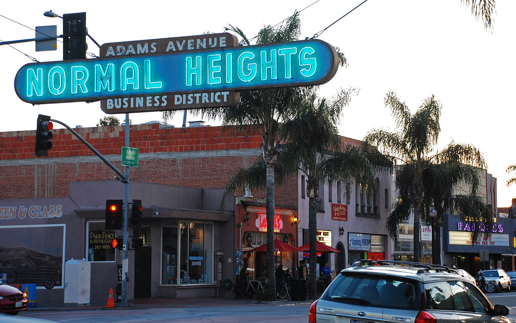 Normal Heights Adams Avenue, San Diego, CA. So Cal Metro Flickr
