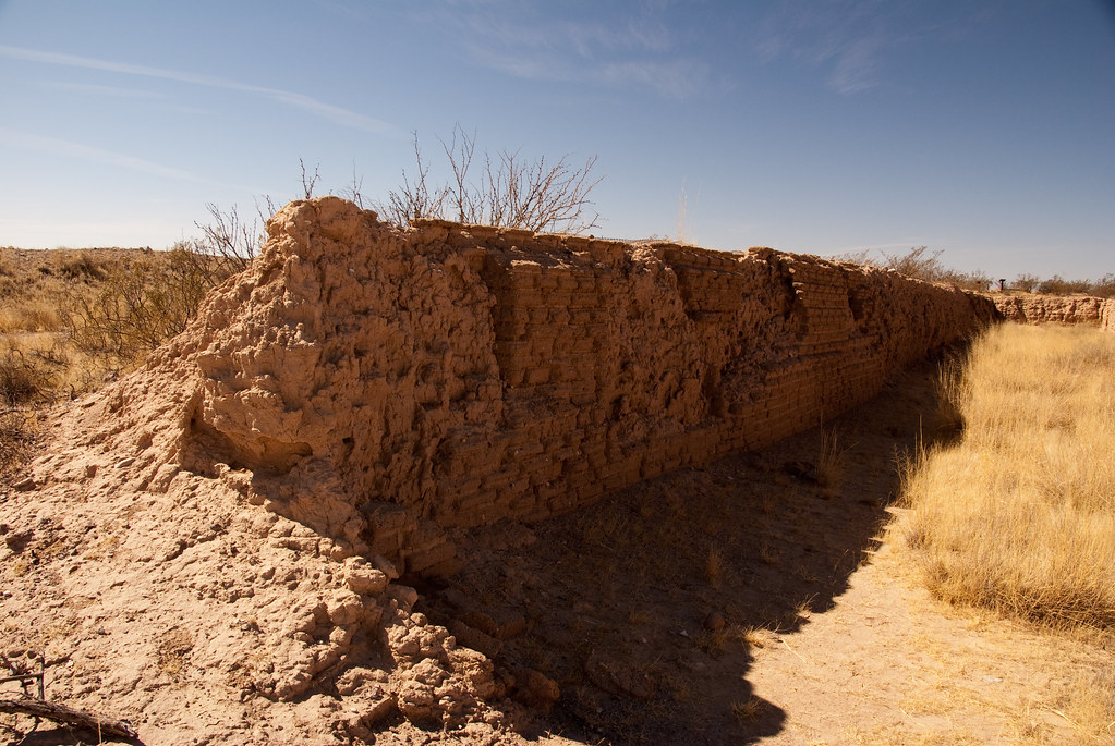 adobe walls Life at remote Fort Craig was an… Flickr