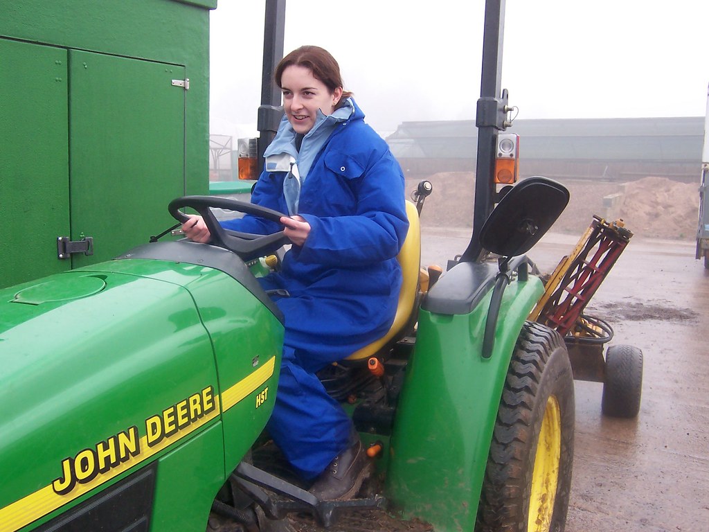 Tractor driving school Always wanted to learn to drive a t… Flickr