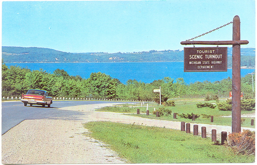 Benzonia MI the Old Scenic Turnout on M115 Crystal Lake V… Flickr