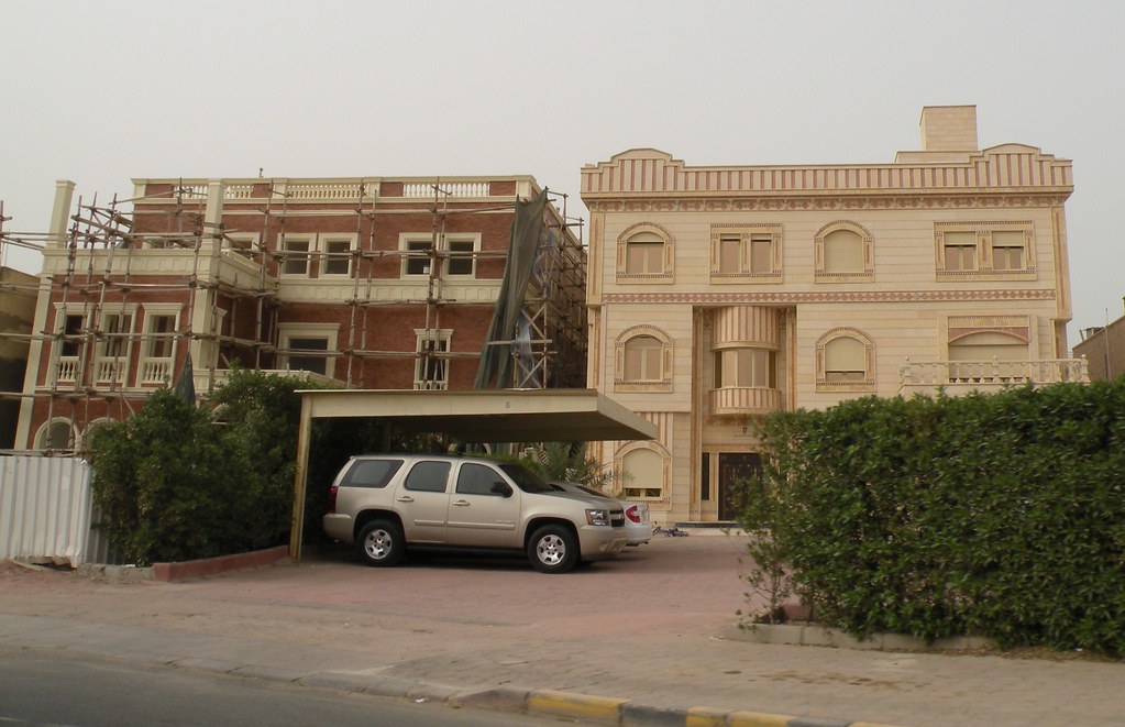 Kuwaiti houses Ongoing construction Samira Flickr