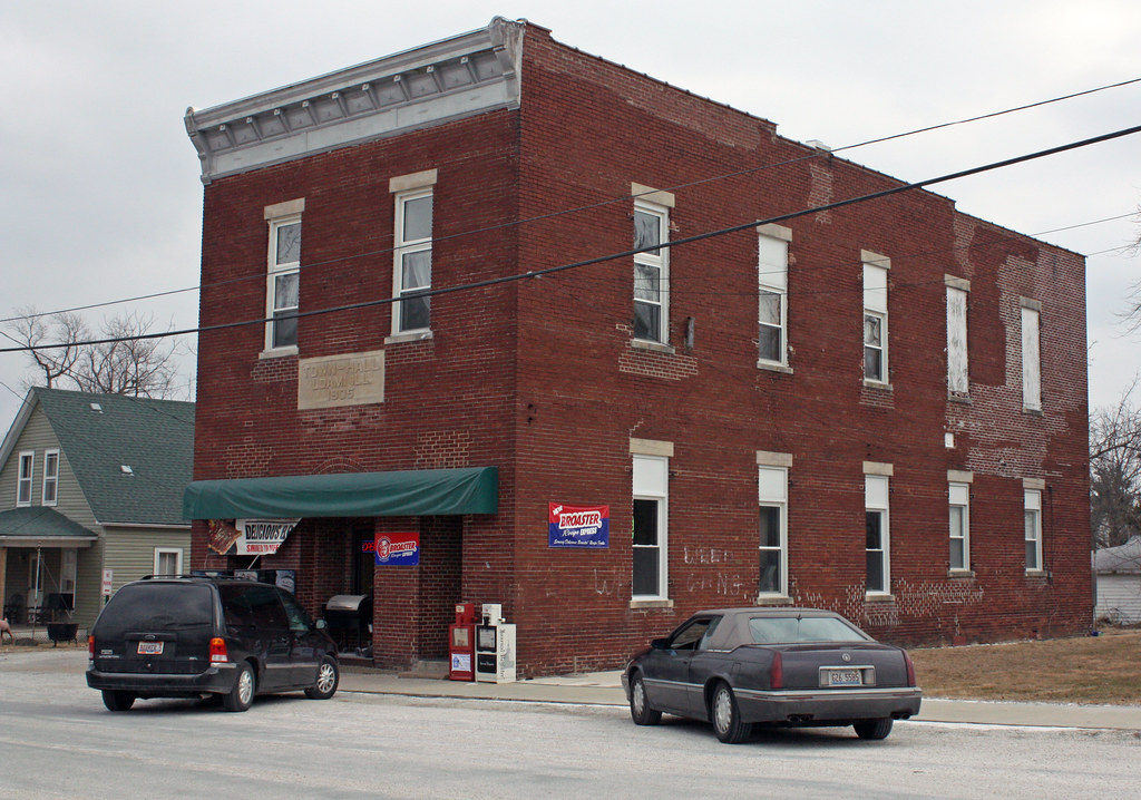 Loami IL Old Town Hall A view of Loami's Old Town Hall a… Flickr