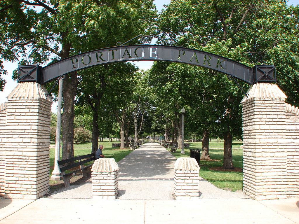 Portage Park photo by John Maloof NW Chicago Historical Society