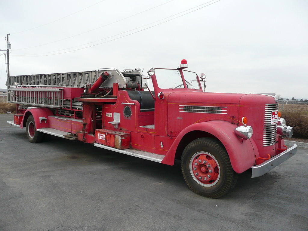 Fire Truck For Sale This fire truck has been sitting besid… Flickr