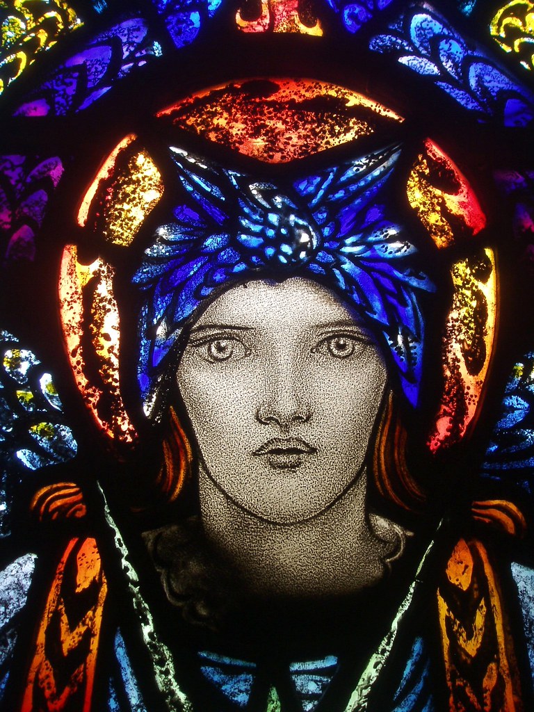 Seraph One of the most spectacular, dazzling stained glass… Flickr