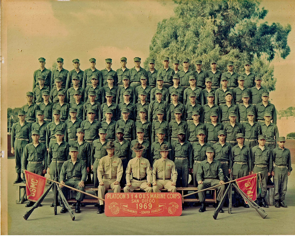 Marine Corps 1969 Boot Camp photo Sept 69 Arnold Springer Flickr