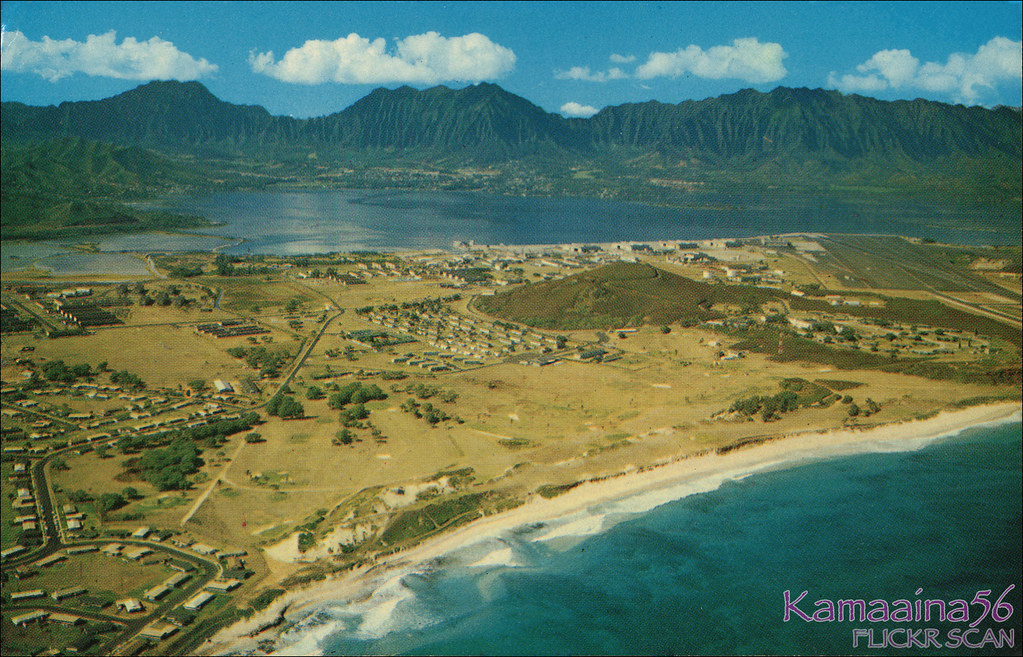 Kaneohe MCAS 1950s Marine Corps Air Station Kaneohe Bay on… Flickr