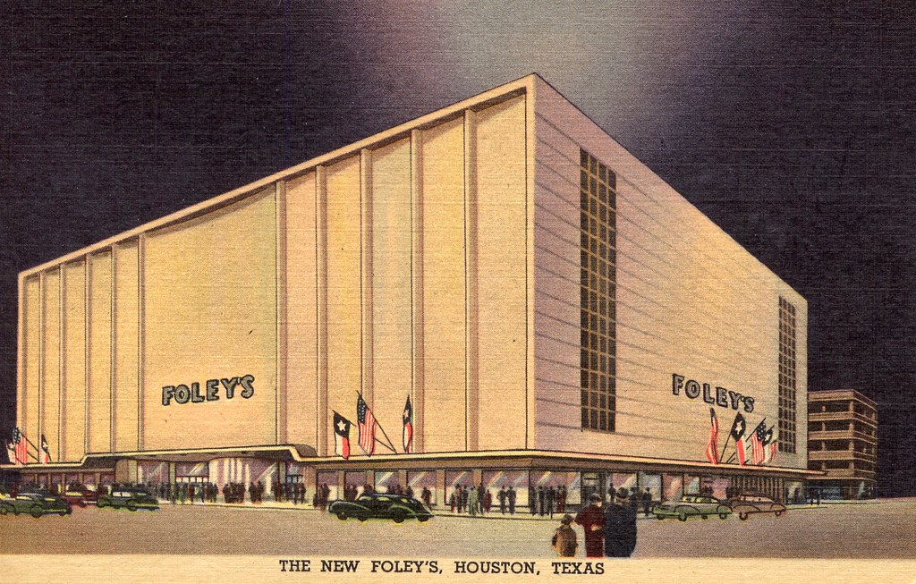 Foleys Department Store Houston Texas 1947 This store site… Flickr