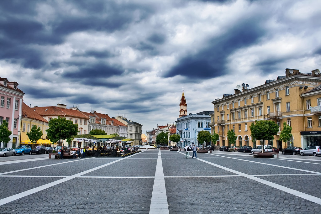 The Old Town in Vilnius, Lithuania May 2009 Vilnius is the… Flickr