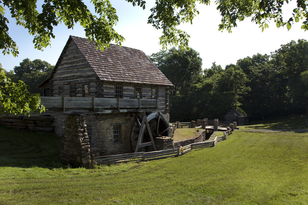 Grist Mill Kansas City Parks Grist Mill at the Shoal Cre… Flickr