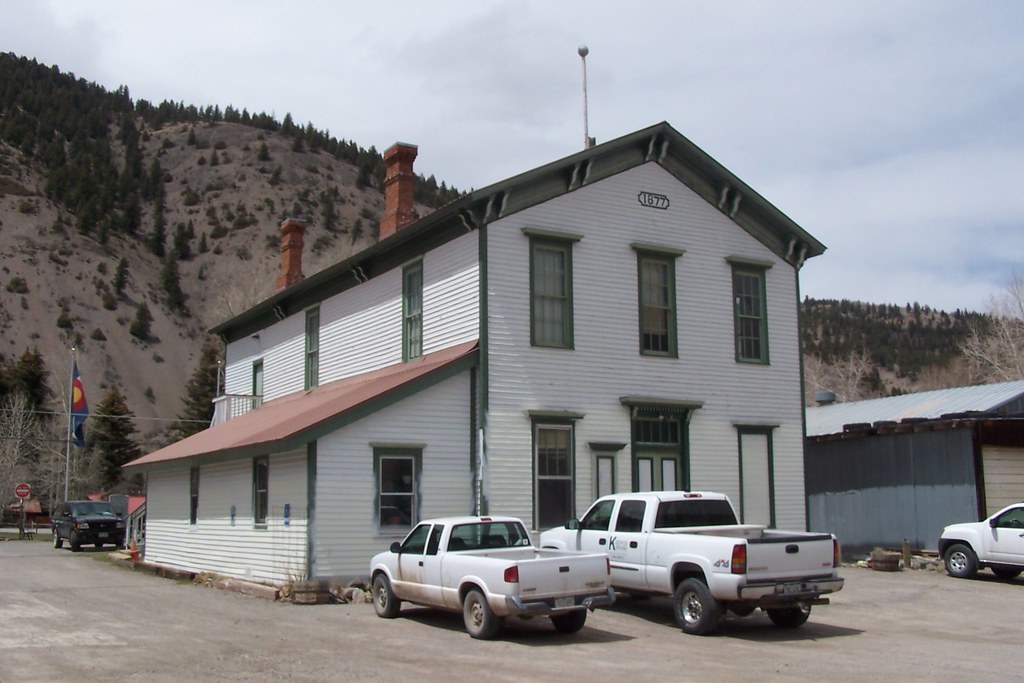 Hinsdale County Courthouse Back View Lake City, Colorado… J