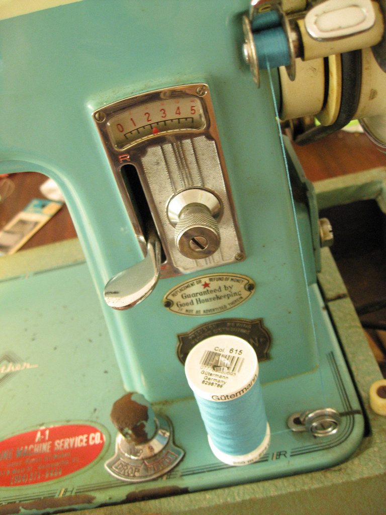 Vintage 1958 Brother sewing machine Kim Kruse Flickr