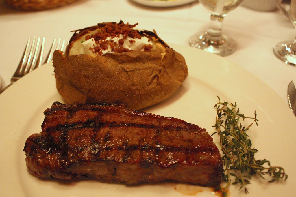 New York Sirloin Steak (10 oz) Using USDA Prime beef, this… Flickr