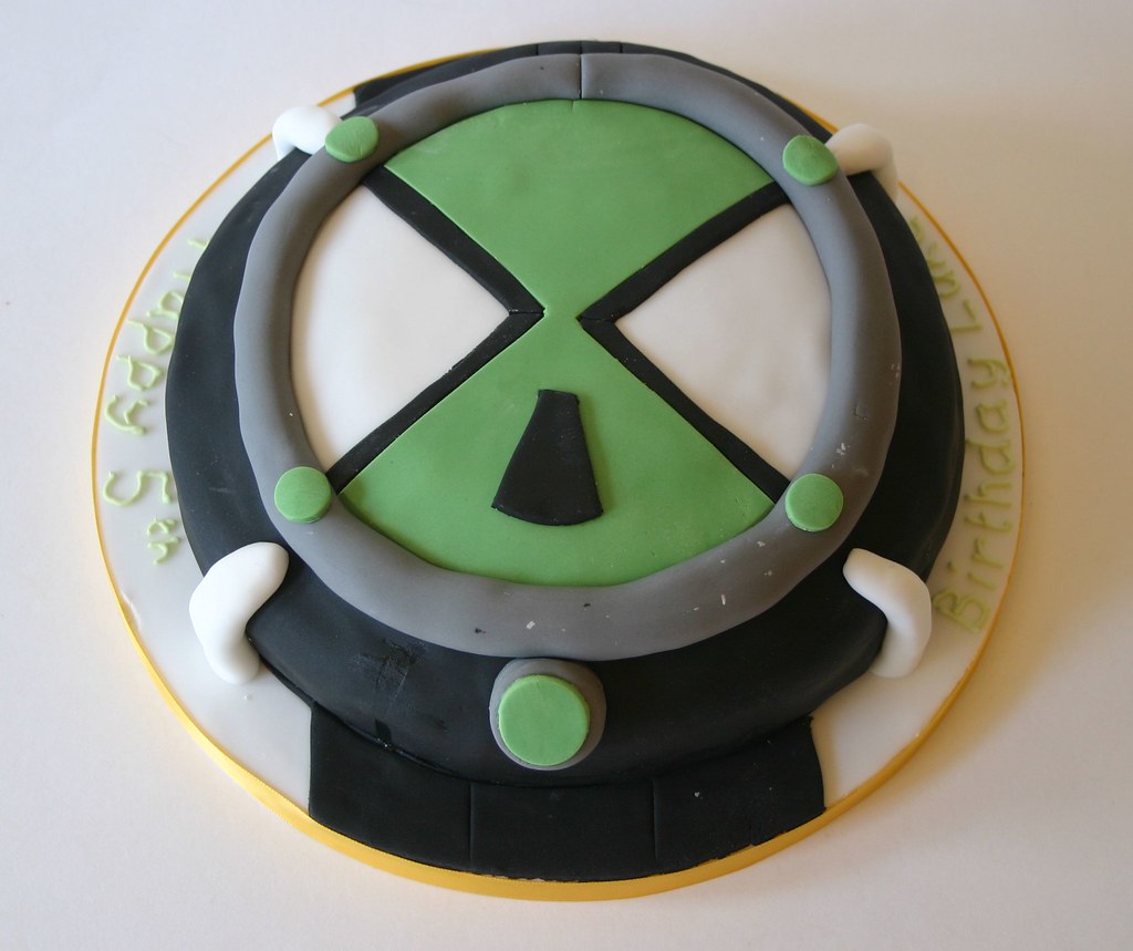 Ben10 Omnitrix Cake Ben 10 Omnitrix birthday cake. Dairyf… Flickr