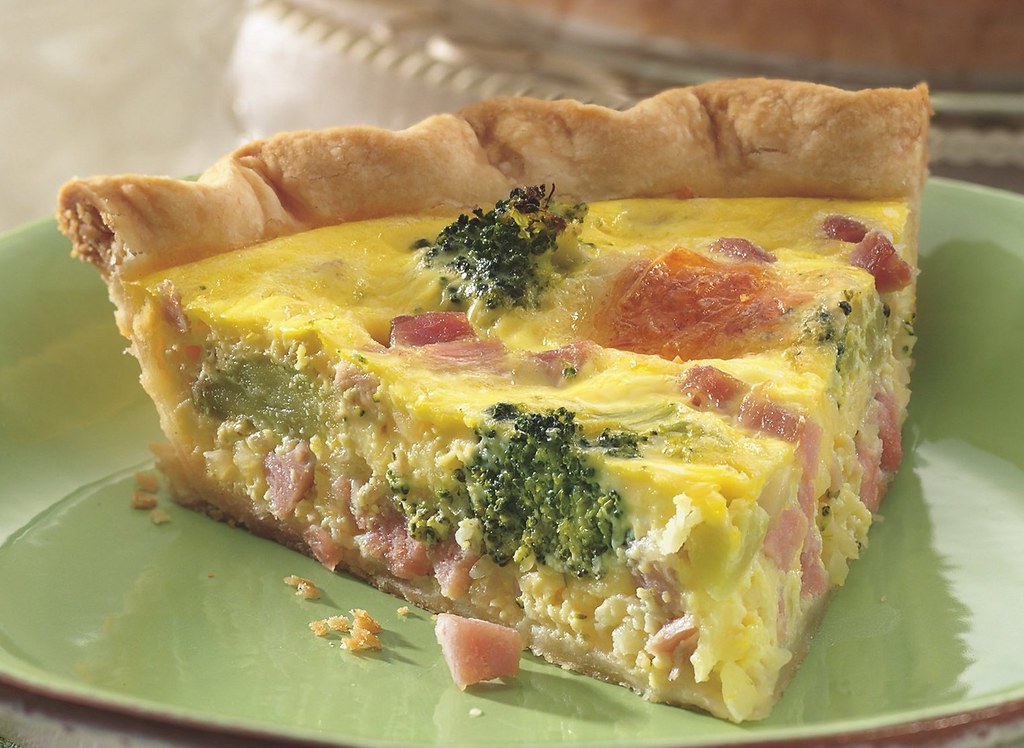Ham and Broccoli Quiche Recipe DESCRIPTION Smoked turkey c… Flickr