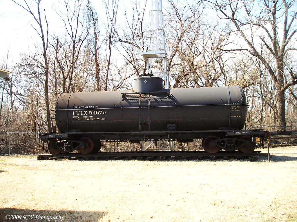 Oil Tank Car 1929 railroad tank car at the Kansas Oil Muse… Flickr