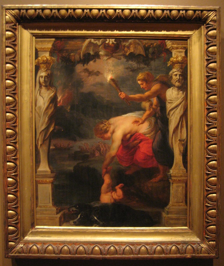 Thetis Dipping Achilles into the River Styx Peter Paul Rub… Flickr