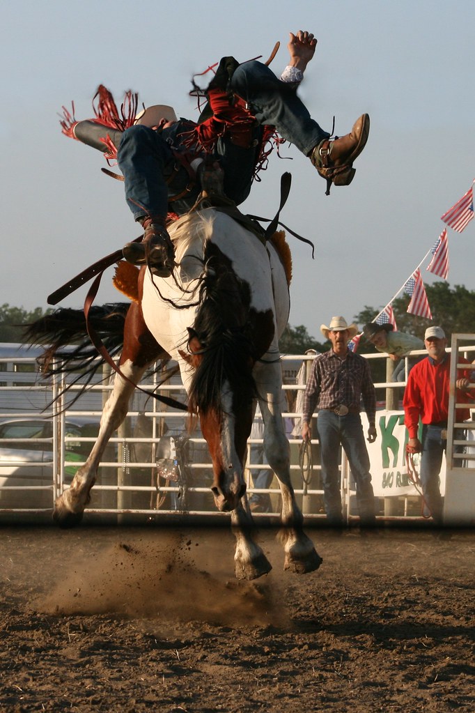 Whoa Nelly! Caught this watching the Clarkson Rodeo in Cla… Flickr