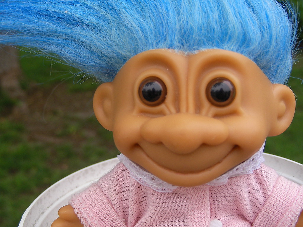 baby troll David King Flickr