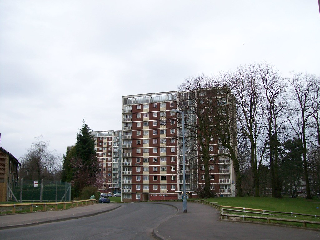 Erdington tower blocks Glendale Tower, with Kentmere Tower… Flickr