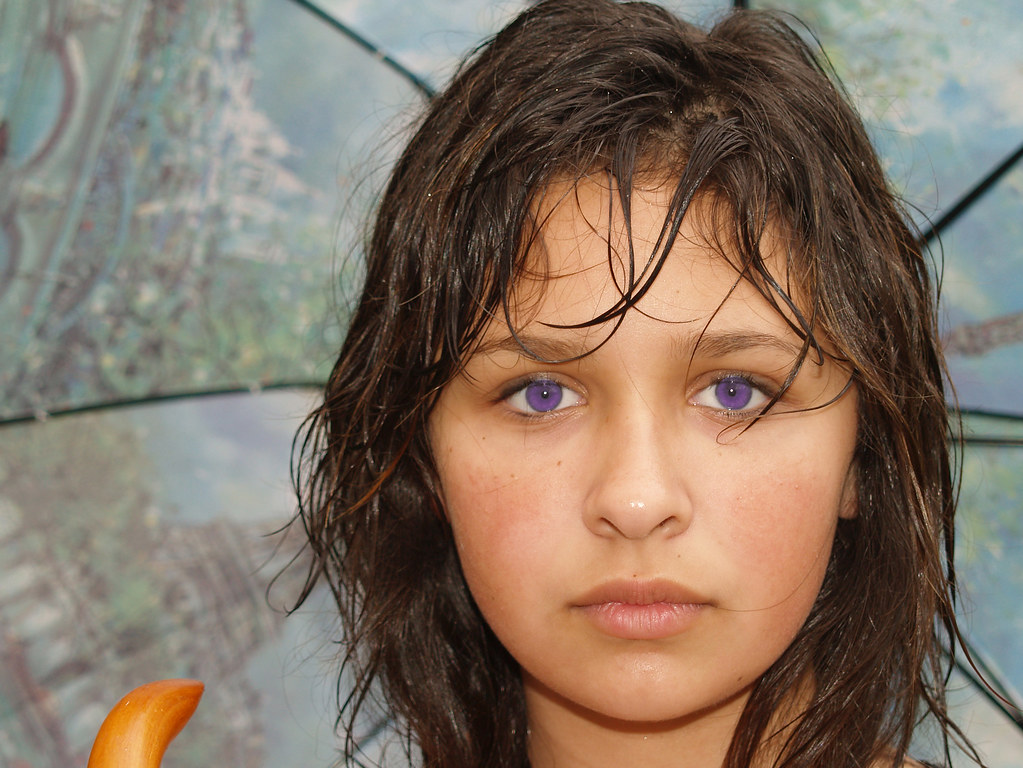 Andrea Rain (violet eyes) This is a picture of my daught… Flickr