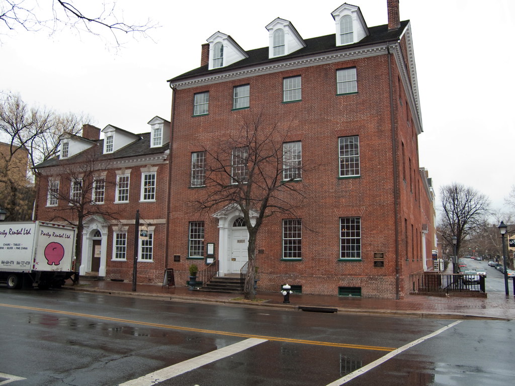 Gadsby's Tavern The smaller building, was operated by John… Flickr
