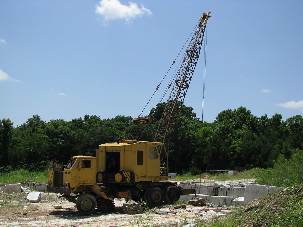 Quarry Crane Marble City, Ok. dale Flickr