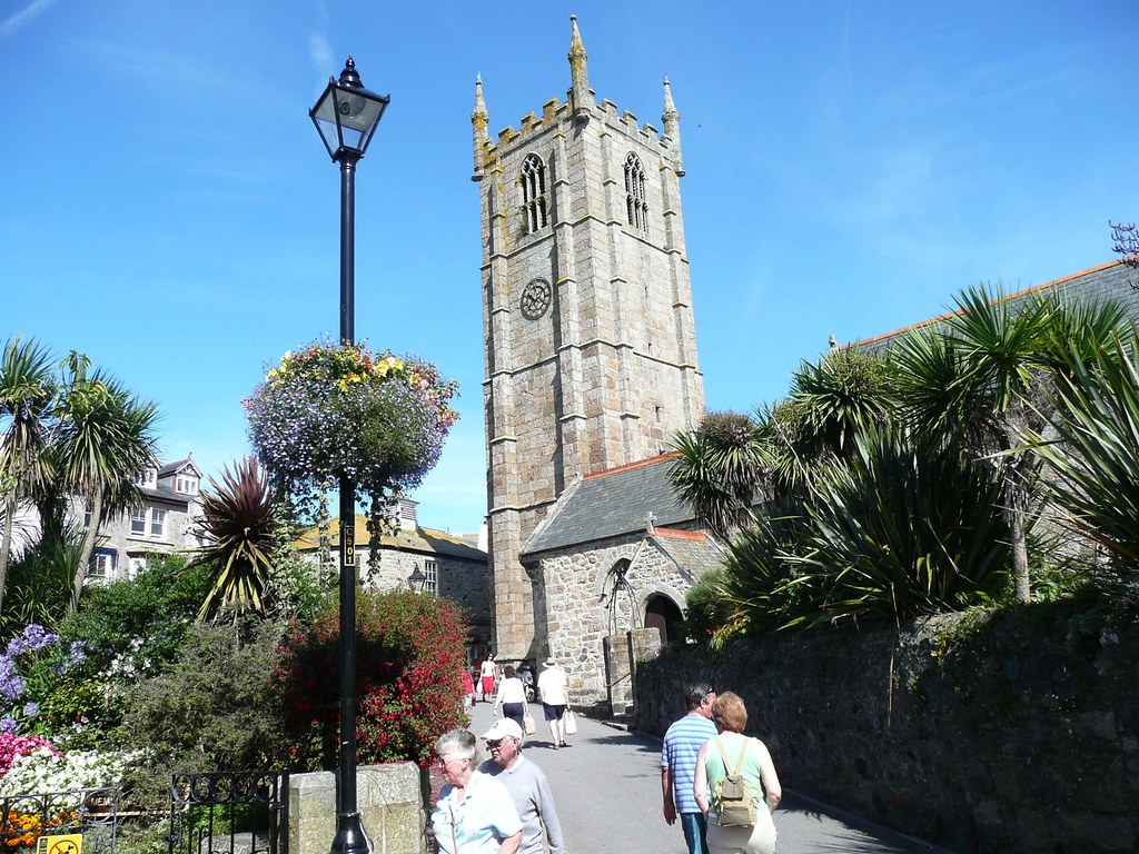St.Ia's Church,St.Ives,Cornwall St.Ia's Church with The Me… Flickr