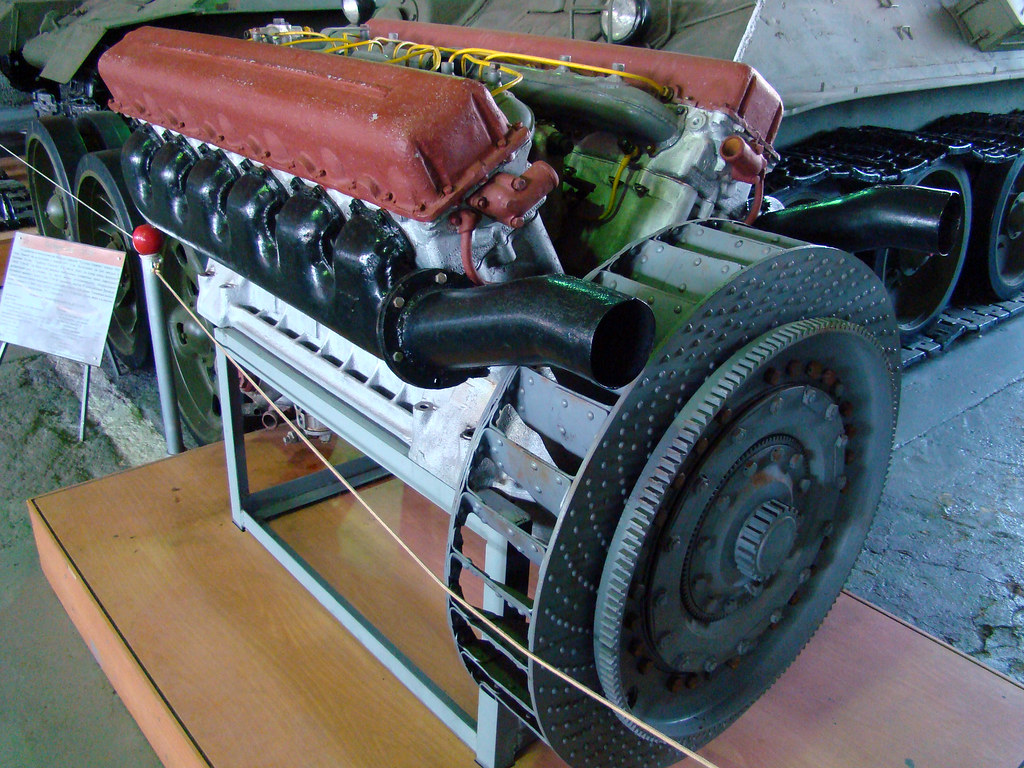 T-34 was fitted with diesel engine V-2 | Alexey Grachev | Flickr